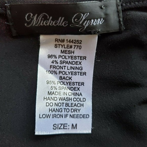 Michelle Lynn Black Sequin Front Dress - Picture 7 of 10